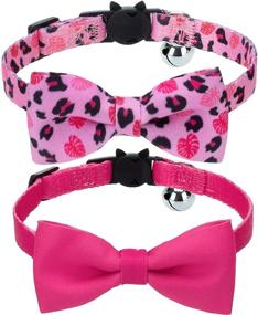 img 4 attached to Collars Adjustable Leopard Breakaway Perfect