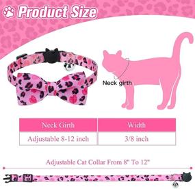 img 3 attached to Collars Adjustable Leopard Breakaway Perfect