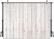 dudaacvt vintage wood backdrop: retro rustic white & gray wooden floor background for photography, kids, adult photo booth, video shoot - vinyl studio props, 7x5ft logo