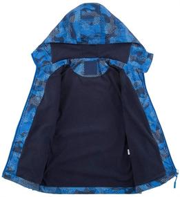 img 2 attached to SHOOYING Lightweight Waterproof Windbreaker Jackets Boys' Clothing and Jackets & Coats