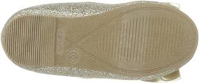 img 1 attached to 👧 Carter's Bigbow3 Girl's Ballet Flat for Kids