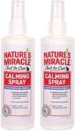 🐱 nature's miracle just for cats calming spray: stress-reducing formula for feline serenity (p-5780) logo