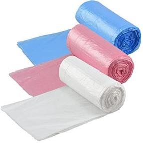 img 1 attached to 100 Ct Small Scented Trash Bags: Variety Pack of Vanilla, Rose, Fresh, Lavender, Lemon Scents – Twin Pack of 50 Bags Each