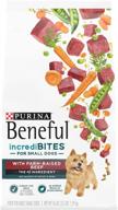 🐶 purina beneful incredibites: farm-raised beef small breed dry dog food - 3.5 lb. bags (pack of 4) logo