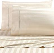 🛏️ wamsutta dream zone stripe 1000-thread-count pimacott king sheet set in ivory: luxurious bedding for the perfect sleeping experience logo