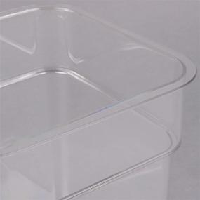 img 2 attached to 📦 Cambro Polycarbonate Square Food Storage Containers 4 Quart With Lid - Set of 2