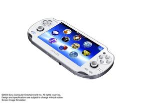 img 1 attached to 🎮 (Limited Edition) Playstation Vita Crystal White 3G/Wi-Fi Model PCH-1100 AB02 - A Must-Have for Gamers!