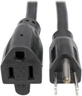 tripp lite power extension cord 10-ft. (13a, 16awg) - nema 5-15p to nema 5-15r: product overview and specifications logo