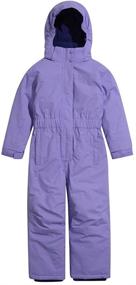 img 4 attached to Mountain Warehouse Cloud Kids Snowsuit - Girls' Clothing Collection Including Skirts & Skorts