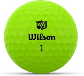 img 2 attached to 🟢 Wilson Staff Duo Optix Golf Ball - Enhanced Visibility in Green Optix