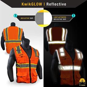 img 2 attached to KwikSafety Charlotte Visibility Reflective Construction Occupational Health & Safety Products and Personal Protective Equipment