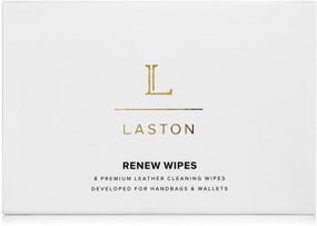 img 4 attached to 👜 Revive & Refresh! Laston Leather Renew Wipes Kit: Ideal for Handbags, Purses, and Wallets (8 Individually-Packed Single Wipes Per Box)