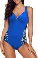 aleumdr swimsuits training athletic monokini sports & fitness in water sports логотип