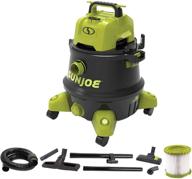 🔥 sun joe swd8000: powerful 8-gallon wet/dry shop vacuum with hepa filtration for home, workshops, pet hair, and auto use logo