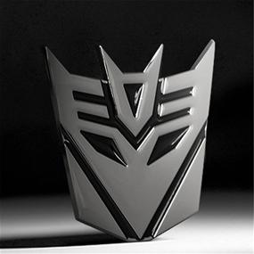 img 1 attached to Metal Sticker Autobot Emblem Decepticon