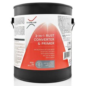 img 4 attached to 🔧 XIONLAB 2-in-1 Rust Converter & Metal Primer - Covers 4X More, Industrial Grade, Water Based UV Resistant Rust Reformer - No Top Coat Needed - Rust Inhibitor for Damp Surfaces - 1 Gallon