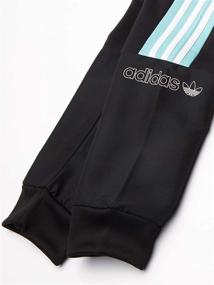 img 3 attached to 👖 Adidas Originals Unisex Youth Black Pants: Stylish Girls' Active Clothing