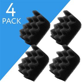 img 2 attached to 🐠 Fluval-Compatible Replacement Foam Filters 4-Pack - Compatible with 304 / 305/ 306 / 404 / 405 / 406 Aquarium Canister Filter Models - Bio-Foam A237 Equivalent - Made in the USA By Impresa Products