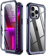 📱 redpepper iphone 13 pro max case – 360° protective case with built-in screen protector | anti-scratch & shockproof case for iphone 13 pro max logo