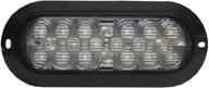 🚦 maxxima m63320 6-inch oval surface mount backup light in white logo