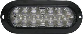 img 1 attached to 🚦 Maxxima M63320 6-Inch Oval Surface Mount Backup Light in White