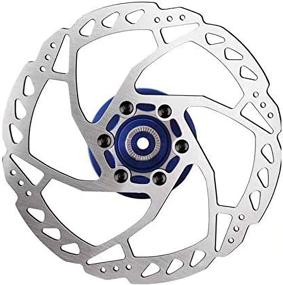 img 2 attached to RUJOI 160mm Disc Brake Rotor: High Performance, 6-Bolt Design with Brake Pad Adjuster - Ideal for Shimano/Tektro/TRP Brake Lock (2pcs)