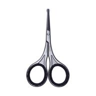 🔪 revlon men's series stainless steel safety scissors: precision and durability combined logo