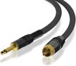 linkup audiophile gold plated heavy duty connector portable audio & video logo