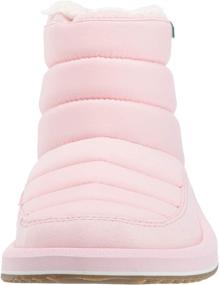 img 3 attached to 👢 Stylish Sanuk Unisex-Child Lil Puffer Fashion Boot – Comfortable and Trendy Footwear