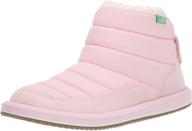 👢 stylish sanuk unisex-child lil puffer fashion boot – comfortable and trendy footwear logo