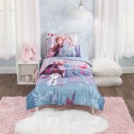 🧚 disney frozen 2 trust your journey kids 4-piece toddler bedding set logo