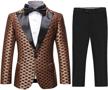 tuxedo paisley pieces blazer wedding boys' clothing and suits & sport coats logo