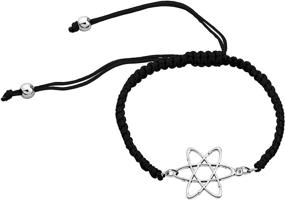 img 4 attached to 🧪 Atom Bracelet - Ideal Science Teacher & Student Gift | Atom Jewelry for Scientists | Graduation Gift for Science Students