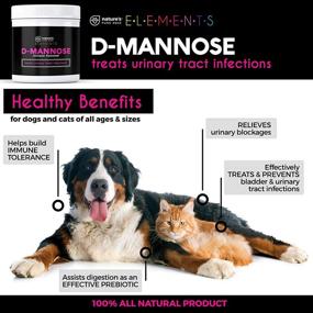 img 1 attached to 🐾 D-Mannose Supplement with Real Chicken for Dogs and Cats: Ultimate UTI Relief and Kidney Stone Prevention - Extra Strength 115g