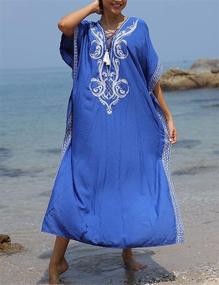 img 3 attached to Bsubsearch Caftan Swimsuit: Turkish Women's Swimwear & Clothing in Swimsuits with Cover Ups