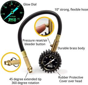 img 3 attached to 🚗 JACO ElitePro Tire Pressure Gauge - 60 PSI" - "JACO ElitePro 60 PSI Tire Pressure Gauge