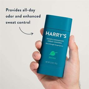 img 1 attached to 💪 Harry's Shiso Extra-Strength Antiperspirant - Advanced Odor & Sweat Control for Men (3 Count)