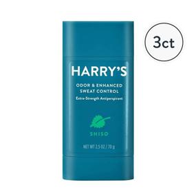 img 3 attached to 💪 Harry's Shiso Extra-Strength Antiperspirant - Advanced Odor & Sweat Control for Men (3 Count)