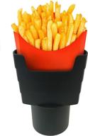 🍟 fries on the fly: universal car french fry holder - perfect white elephant idea, stocking stuffer or holiday present logo