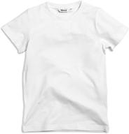 khanomak sleeve cotton t shirts white_12yrs logo
