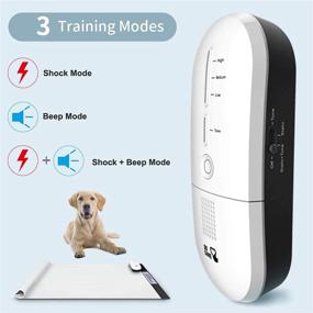 img 3 attached to 🐾 30 x 16 Inches Pet Training Mat for Dogs and Cats - 3 Modes, Shock Mat for Cats and Dogs, Indoor Pet Training Pad with LED Indicator - Flexible Mat, Long Battery Life