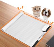 🐾 30 x 16 inches pet training mat for dogs and cats - 3 modes, shock mat for cats and dogs, indoor pet training pad with led indicator - flexible mat, long battery life logo
