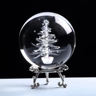 crystal system planet christmas engraved logo