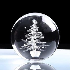 img 3 attached to Crystal System Planet Christmas Engraved