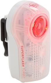 img 1 attached to 🚴 Superflash Turbo Bike Tail Rear Light by Planet Bike – Multiple Mounting Options, 2 Modes, Battery Operated with 100 Hour Run Time, Suitable for Joggers and Scooters