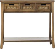 safavieh american collection 3 drawer console logo