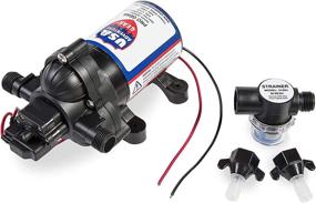 img 4 attached to ProGear 3200 RV Replacement Water Pump: Powerful 3.3 GPM Flow, Self-Priming, 12V DC, Potable Water Approved