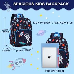 img 3 attached to 🎒 Durable and Lightweight RAVUO Kindergarten Preschool Backpacks for Kids - The Perfect Companion