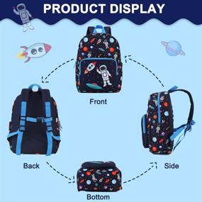 img 1 attached to 🎒 Durable and Lightweight RAVUO Kindergarten Preschool Backpacks for Kids - The Perfect Companion