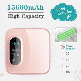 img 3 attached to 💅 Wireless Rechargeable LED Nail Lamp – 72W Cordless Nail Dryer, Fast 15600mAH LED Nail Polish Curing Lamp for Professional Gel Nail Art Manicures at Home and Salon